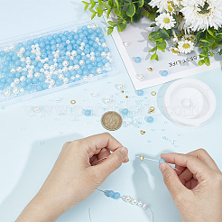 DIY Glow in the Dark Bracelet Necklace Making Kit&nbsp;DIY-NB0009-26