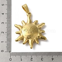 PVD Vacuum Plating 304 Stainless Steel Pendants&nbsp;STAS-B069-34C-G