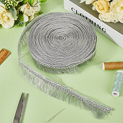 Polyester Tassel Lace Ribbons&nbsp;DIY-WH0530-69B