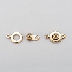 201 Stainless Steel Snap Clasps&nbsp;STAS-I137-06G