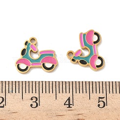 304 Stainless Steel Enamel Pendants&nbsp;STAS-I351-03G