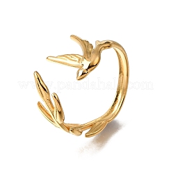 304 Stainless Steel Cuff Open Rings for Women&nbsp;SA-CBA54F2-04G