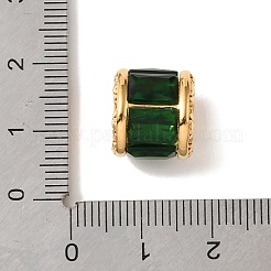 304 Stainless Steel Glass European Beads&nbsp;FIND-E059-03D