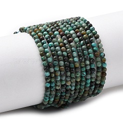 Natural African Turquoise(Jasper) Beads Strands&nbsp;G-Z116-A20-3mm
