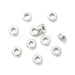 SHEGRACE Flat Round Brass Beads&nbsp;XGRPCU054-295P