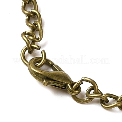 Alloy Glass Pendant Pocket Necklace&nbsp;WACH-S002-06AB