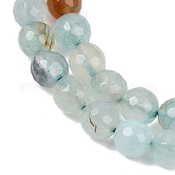Natural Agate(Dyed & Heated) Beads Strands&nbsp;G-G079-A08-03