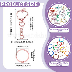 15Pcs Alloy Swivel Clasps&nbsp;FIND-TA0010-56