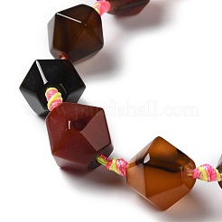 Natural Agate Beads Strands&nbsp;G-K334-03B