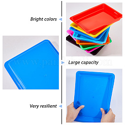 32Pcs 8 Colors PP Plastic Palettes&nbsp;AJEW-DC0004-10