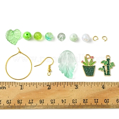 Acrylic Bead DIY Earring Making Kits&nbsp;DIY-FS0006-67A