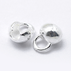 925 Sterling Silver Bead Tips Knot Covers&nbsp;STER-G027-25S