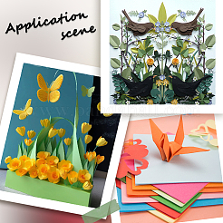 50Pcs A4 Craft Paper Cardstock&nbsp;DIY-SP0003-11F