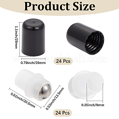 48Pcs 2 Styles PP Plastic Bottle Cap&nbsp;AJEW-GF0013-71