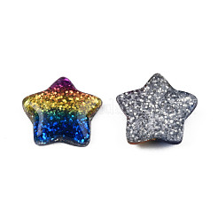 Rainbow Resin Cabochons&nbsp;X-CRES-Q197-46