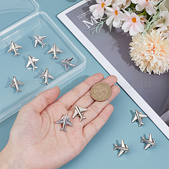 12Pcs Zinc Alloy Lapel Pin Backs for Backpack Clothes&nbsp;JEWB-PH0001-51