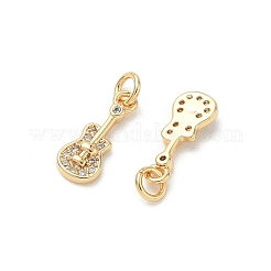 SHEGRACE Brass Micro Pave Cubic Zirconia Pendants&nbsp;XGRQ3D694-479G