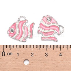 Alloy Enamel Pendants&nbsp;ENAM-P152-3