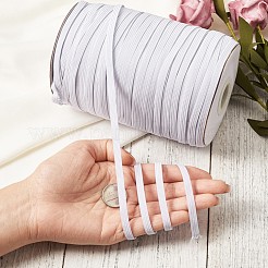 1/4 inch Flat Braided Elastic Rope Cord&nbsp;EC-R030-6mm-01