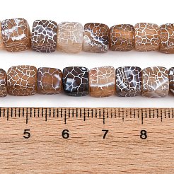 Natural Weathered Agate Beads Strands&nbsp;G-NH0038-01C
