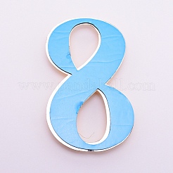 Plastic & PVC Number Sign Labels&nbsp;KY-WH0023-B08-02