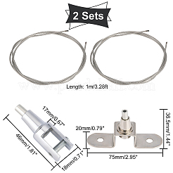 Steel Wire Rope&nbsp;LS-FIND-WH0096-17