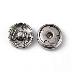Non-Tarnish 202 Stainless Steel Snap Buttons&nbsp;LS-BUTT-I017-01A-P