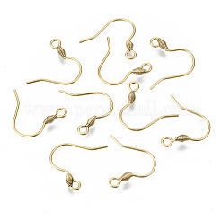 304 Stainless Steel Earring Hooks&nbsp;STAS-S111-011G-NR