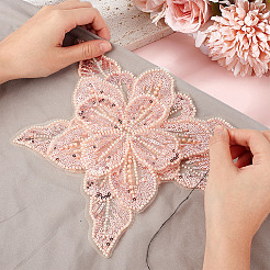 Cloth Sew on Patches&nbsp;DIY-WH0308-904C