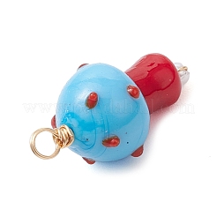 Handmade Lampwork Pendants&nbsp;PALLOY-JF03670-02