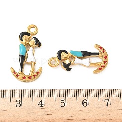 304 Stainless Steel Enamel Pendants&nbsp;STAS-I346-16G-01