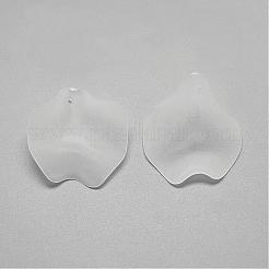 Transparent Acrylic Pendants&nbsp;FACR-S031-15.5mm-SB518