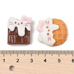 Opaque Cartoon Resin Cabochons&nbsp;X-CRES-R456-12A