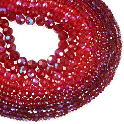 11 Strands 11 Styles Electroplate Glass Beads Strands&nbsp;EGLA-TA0003-06