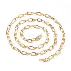 Brass Paperclip Chains&nbsp;CHC-G005-04G