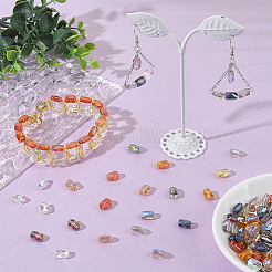 200Pcs 10 Colors Electroplate Glass Beads&nbsp;EGLA-NB0001-35