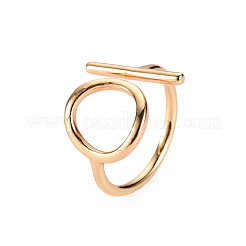 Brass Cuff Rings&nbsp;KK-S360-069-NF