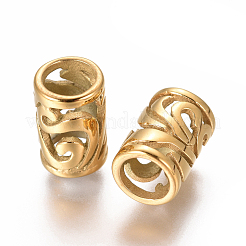 304 Stainless European Beads&nbsp;STAS-F227-13-G