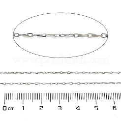 304 Stainless Steel Teardrop Link Chains&nbsp;CHS-A016-51P-A