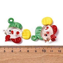 Handmade Lampwork Pendants&nbsp;LAMP-Z013-01B