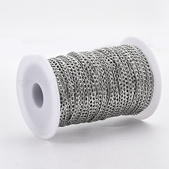 Tarnish Resistant 304 Stainless Steel Curb Chains&nbsp;STAS-R100-21