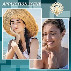 20Pcs 10 Style 304 Stainless Steel Stud Earrings Finding&nbsp;STAS-UN0041-93