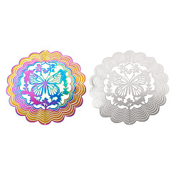 2Pcs 2 Colors 201 Stainless Steel Connector Charms/Links&nbsp;STAS-TA0005-57