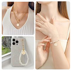 20Pcs 10 Styles Ocean Theme Brass Enamel Pendants&nbsp;KK-TA0002-04