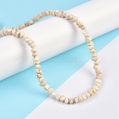 Natural Magnesite Beads Strands&nbsp;X-TURQ-P001-02A-11