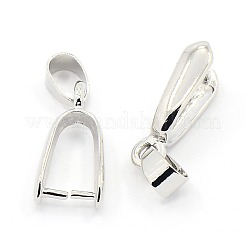 Grade AA Brass Ice Pick Pinch Bails for Pendant Making&nbsp;X-KK-M008-a-04P-NR