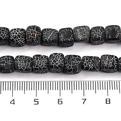 Natural Weathered Agate Beads Strands&nbsp;G-G177-E18-04