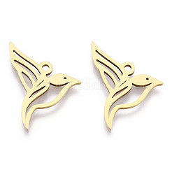 201 Stainless Steel Pendants&nbsp;STAS-T052-45G