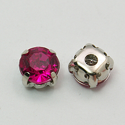 Mixed Sew on Rhinestone&nbsp;X-GACR-D001-6mm-M