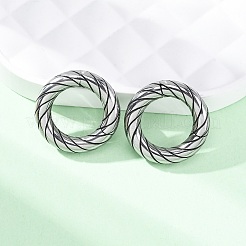 316 Stainless Steel Spring Gate Rings&nbsp;STAS-D303-11P-01